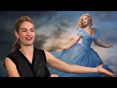 Lily James Cinderella Interview Part 1