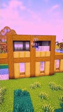 🏡 Easy Survival House in Minecraft! Build It Fast 💡 #Minecraft #NishuMC #SurvivalHouse