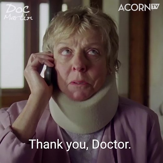 It's National Call Your Doctor Day, and you know Mrs. Tishell has already phoned five times. 🩺☎️ | Acorn TV