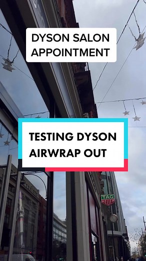 Exploring the @dysonhair Demo Store Experience | Hair Transformation