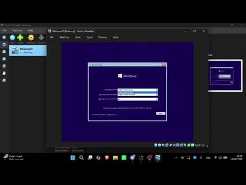 Cara install Windows dan Linux di virtual machine