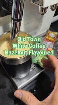Old Town White Coffee Hazelnut Flavuored