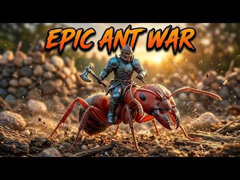 EPIC ANT WAR: The Greatest Battle You Never Saw! (Micro Epic)