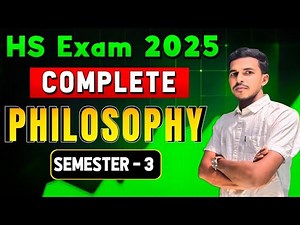 WBCHSE Class 12 Philosophy Semester 3 Complete Revision 2025: Top MCQs for Exam Success 2025