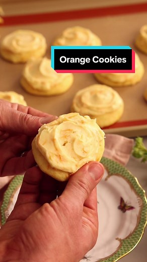 These delicious Orange Cookies are simply irresistible. Little cake co... | Cookies