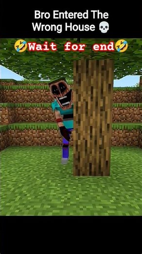 Minecraft But It's Horror.. ☠️💀 #minecraft​ #horror​ #memes​