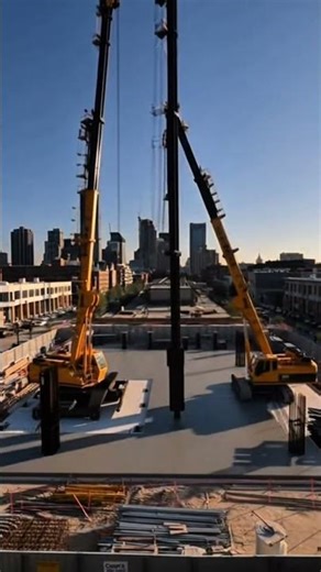 How Skyscrapers Are Built | From Ground Up #shorts #construction #timelapse