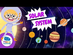 The Solar System for Kids | Happy Learning 🌍🪐✨ - Videos For Kids