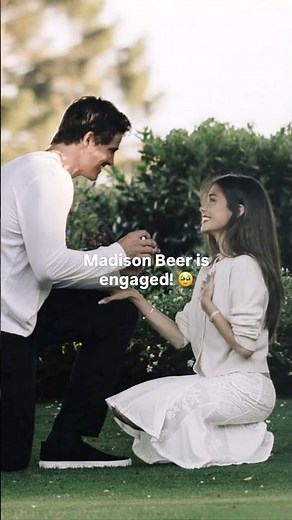 Madison Beer is engaged! Picking her bridal style #shorts #weddingdresses #madisonbeer