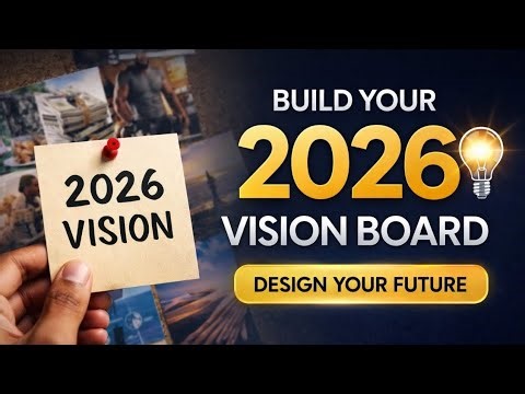 Don't Enter 2026 Without A Vision Board 😱 | Easiest Way To Achieve Your Goals 🎯