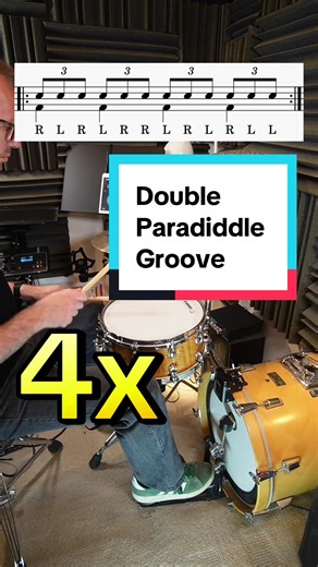 Master the Double Paradiddle Drum Groove