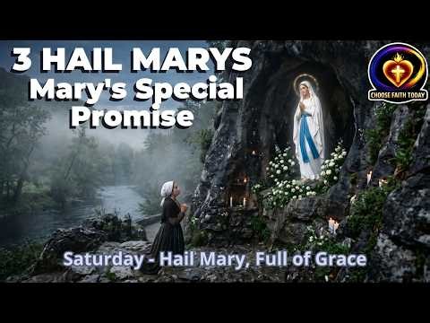 Pray the 3 Hail Marys for Protection Today 🙏 Powerful Catholic Prayer to Mary