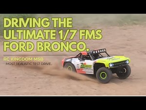 FMS 1/7 Ford Bronco – The Most Realistic RC SUV Ever Made! Full Trail Run & Scale Details