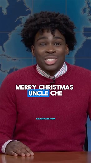 Kam Patterson Tells Santa His Wish List with his “Uncle” Che! | SNL Weekend Update Ft. Kam Patterson