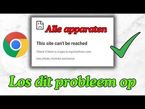 Hoe je de foutmelding "Deze site is niet bereikbaar" in Chrome oplost | 100% werkende oplossing