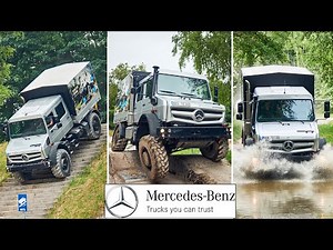 Unstoppable! Mercedes Unimog Tackles Extreme Off-Road Terrain