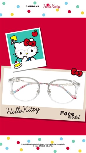 คอลเลกชันแว่นตา Hello Kitty จาก OWNDAYS