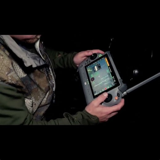 Thermal drone found him! #thermal #deer #hunting