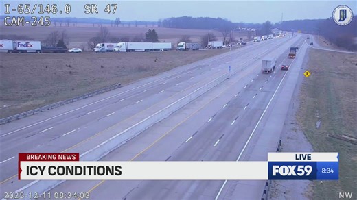 Travel advisory in Boone County as freezing drizzle creates hazardous road conditions