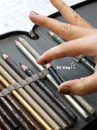 Get ready with me to color a radio fairyhouse! I'm notorious for not putting away my pencils after I finish a page! Consequently, before I start a page, I need to have them put away, so I can find what I need! Side note: I'm gonna need a new @Arrtx black soon! #emilyillustrator #arrtx #grwm