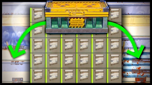 Unlimited Garage Doors in a Base I Raided!