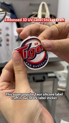 3D UV Label Sticker Printing with Funsun UV DTF Printer