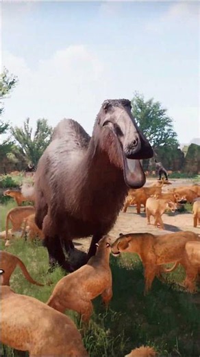 DEINOCHEIRUS vs LIONS | Prehistoric Kingdom 🌴 #dinosaur #xbox #prehistorickingdom