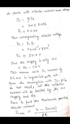 Find the operating region of the BJT