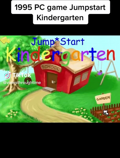 Jumpstart Kindergarten 1995 PC Game