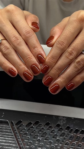 Solid Color Nails | Work With Me #nails #nailinspo #nailtech #buildergel #hardgel