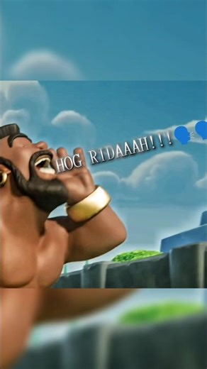 HOOG RIIIDEEEERRR!!🗣️🗣️ #hogrider #clashroyale #shorts