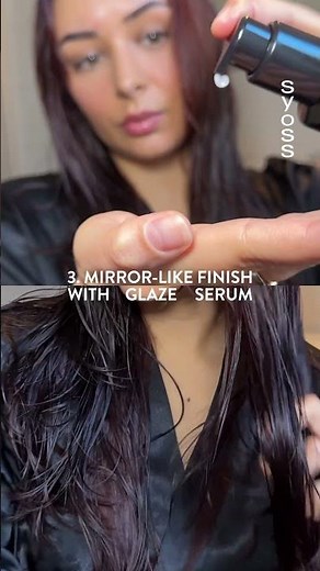 Mirror-like Finish. Glaze Every Strand.