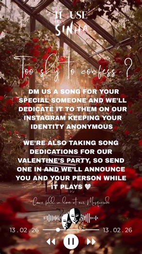 𝙃𝙊𝙐𝙎𝙀 𝙊𝙁 𝙎𝙄𝙉𝙃𝘼 on Instagram: "Where words fail, music speaks 💌 Tell someone you love them today, through a song dedication… it could be anyone… your girlfriend, your best friend, a family member, the list is endless and so is the love ❣️ Valentine’s Party 2026🥀 📅 13 FEB | FRIDAY | 10:30 PM onwards 📍 147 Nightclub, Coventry 🎶 Bollywood Techno x Punjabi x English 💃🏻Dress code: Red or Black Ticket link in Bio. . . . . . . . . . . . . . #valentines #love #uk #desi #bollywood"