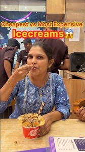 Cheapest vs Most Expensive Icecream😱#shorts#viral#food#challenge#foodie#foodchallenge