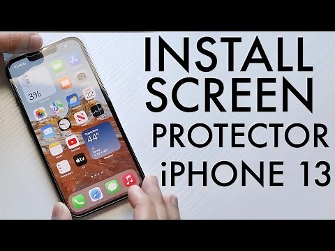 How To Install Glass Screen Protector On iPhone 13
