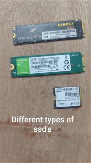 Different Types of SSDs #SSD #NVMe #SATA