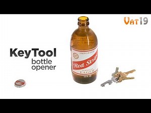Super-thin Keychain Bottle Opener