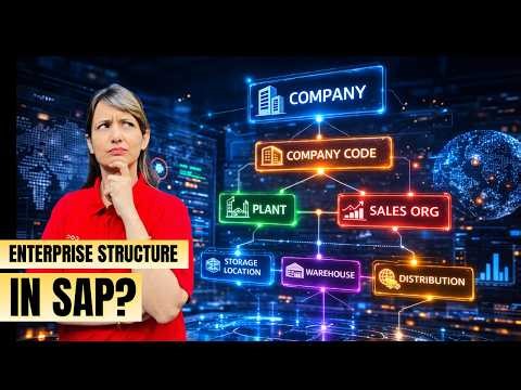 Understanding Enterprise Structure in SAP | Step-by-Step Easiest Tutorial