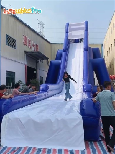 12M Giant Inflatable Water Slide: Factory Testing, Safety Standards & Wind Resistance 🏗️🌊