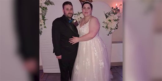 Bride saves man in car crash on the way home from her wedding