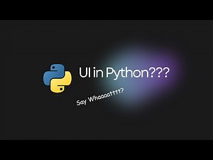 Building UI with Python's FastUI Library