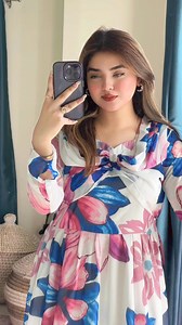 129K views · 224 reactions | • Women Elegant Chiffon Party Long Sleeves Long Dresses Ladies Split Print Floral Gown Dress. • For order and know more details kindly inbox us or WhatsApp +8801329520550 | StylishBD.com | Facebook