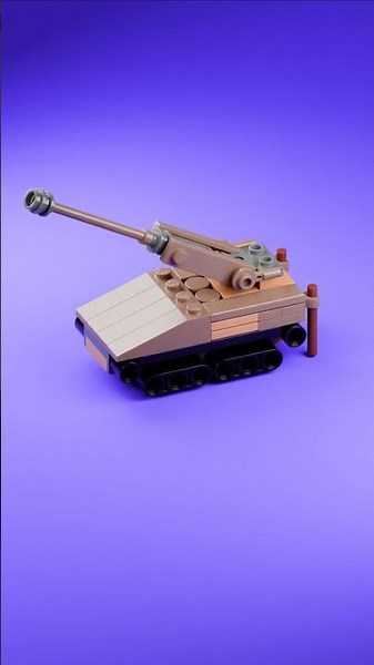 LEGO Artillery Vehicle 🔥 Mini Bricks Build