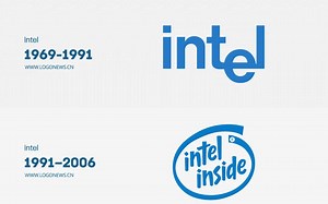英特尔图标演变史