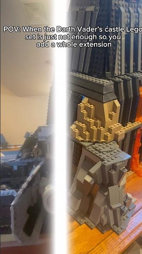 Darth Vader’s Castle Lego set EXTENSION