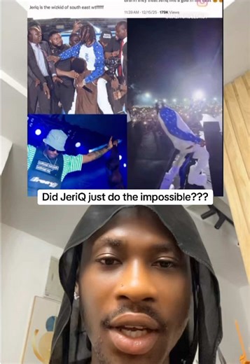 10,000 in the East… JeriQ different ??? >>> Even O2 can’t pull this capacity. #Cyruxszn #JeriQ #IYOOCartel #EastLegend #TurnUpHistory