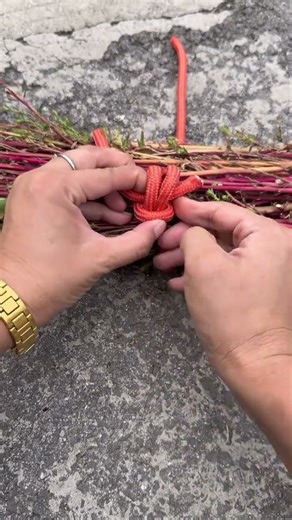 Uncle Qi teaches firewood knots, practical knots, knots, knot techniques