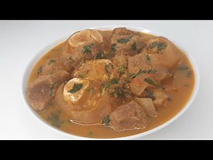 How to Make Cow foot & Beef Pepper 🔥 Soup| Delicious!