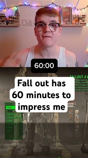 Fall out 4 game reviews first play through #gamingshorts #fallout #fallout4