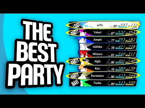 The BEST Party Members in Persona 3 Reload (Skills, Theurgy & Characteristics Guide)